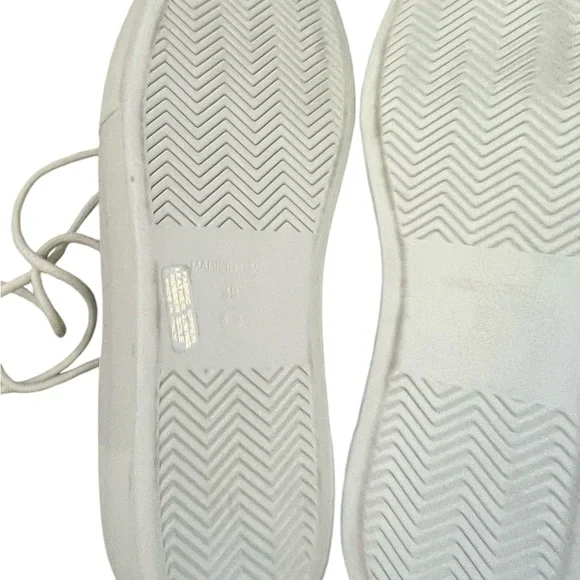 L' AUTRE CHOSE Lace-up sneakers Silver NWOT Size 39 - Picture 13 of 14